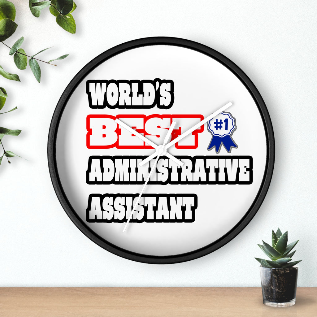 World's Best Administrative Assistant - Wall Clock