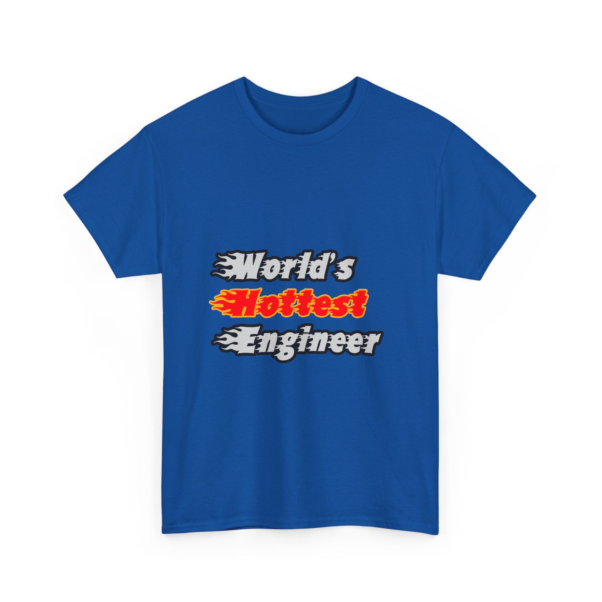 World's Hottest Engineer - Unisex Heavy Cotton Tee