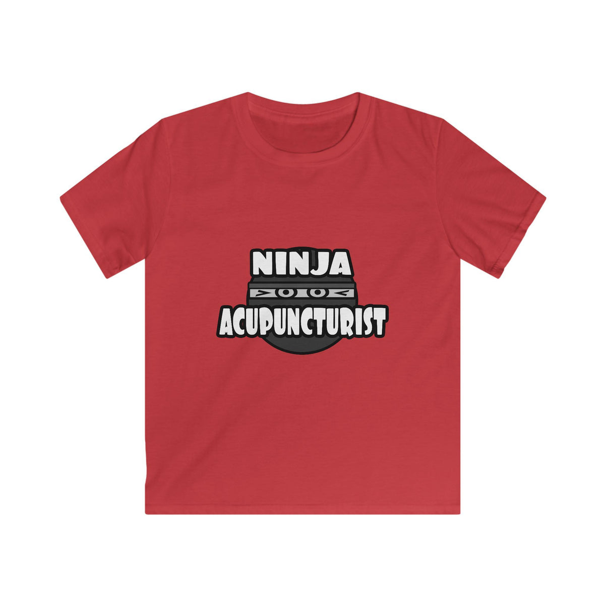 Ninja Acupuncturist - Kids Softstyle Tee