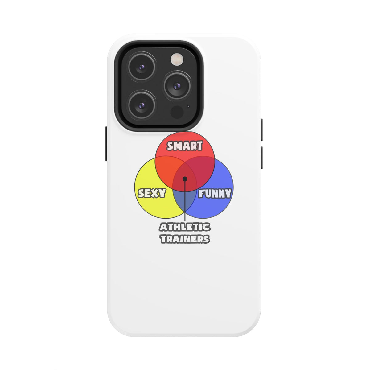 Venn Diagram .. Athletic Trainers - Tough Phone Cases