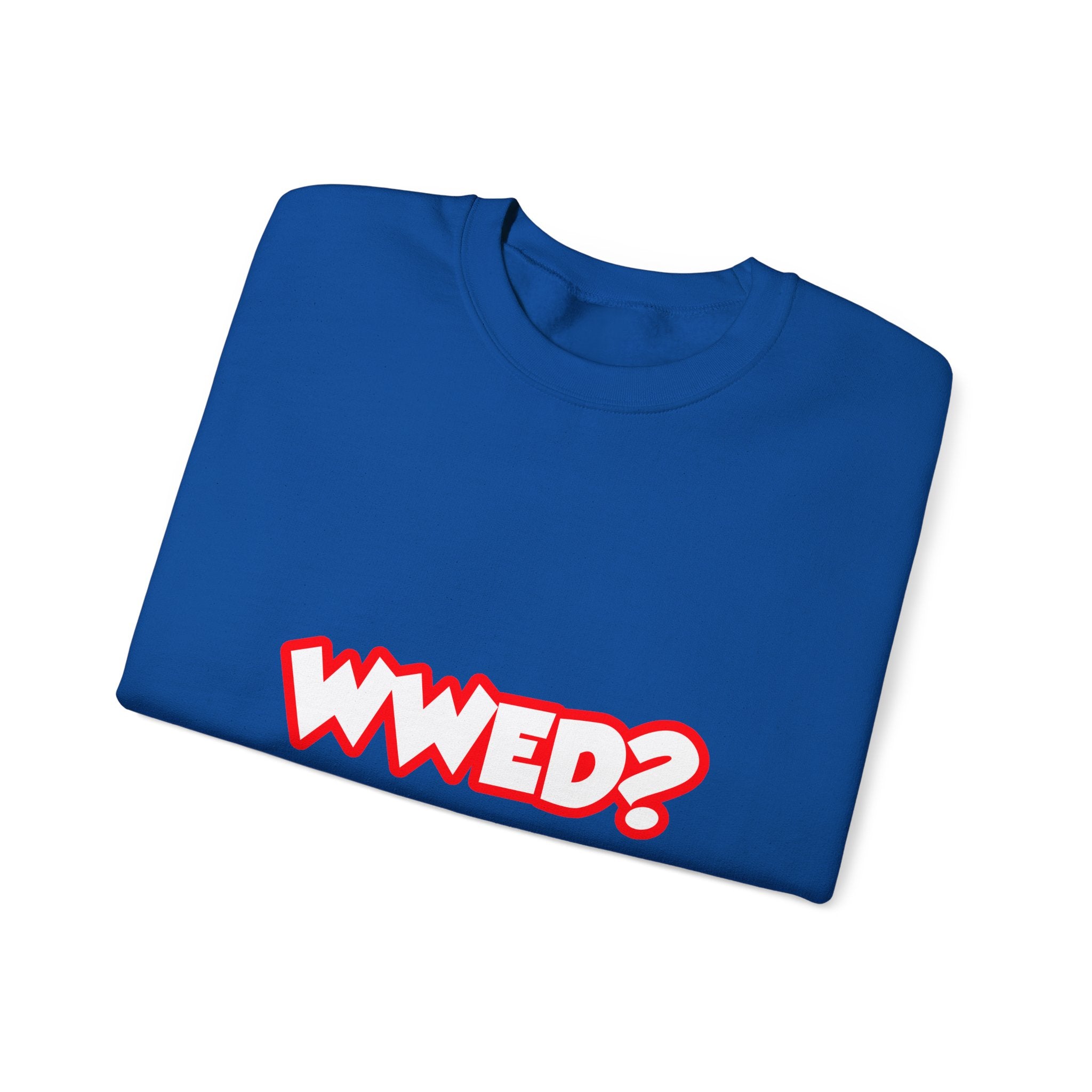 WWED...What Would an Engineer Do - Unisex Heavy Blend™ Crewneck Sweatshirt