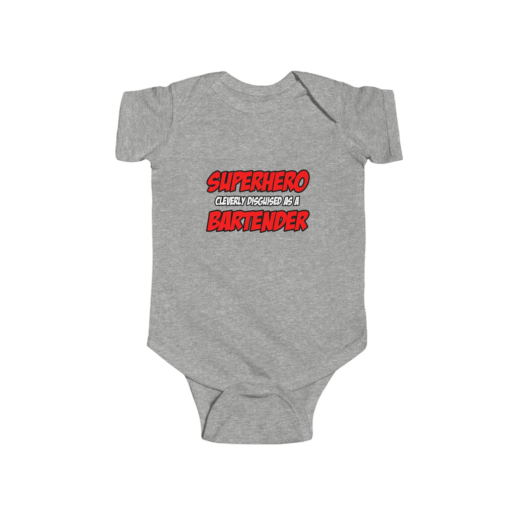 Superhero...Bartender - Infant Fine Jersey Bodysuit