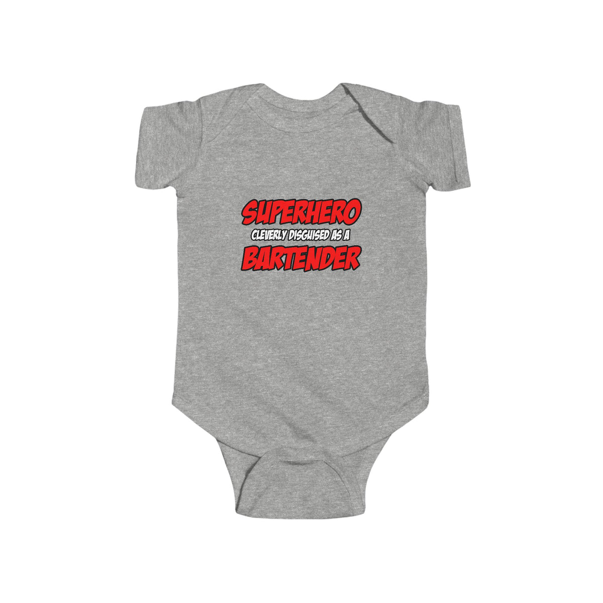 Superhero...Bartender - Infant Fine Jersey Bodysuit
