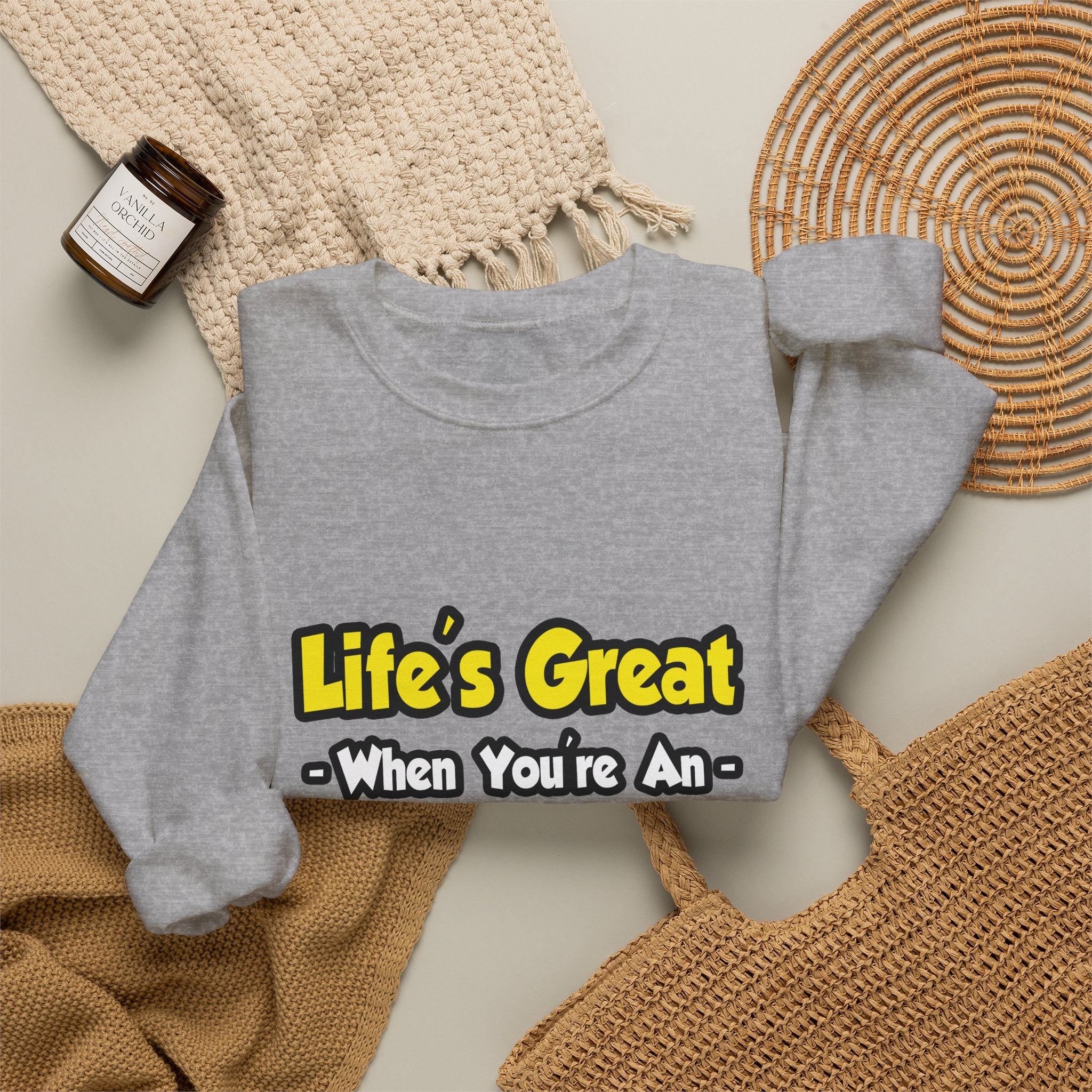 Life's Great...Aerospace Engineer - Unisex Heavy Blend™ Crewneck Sweatshirt