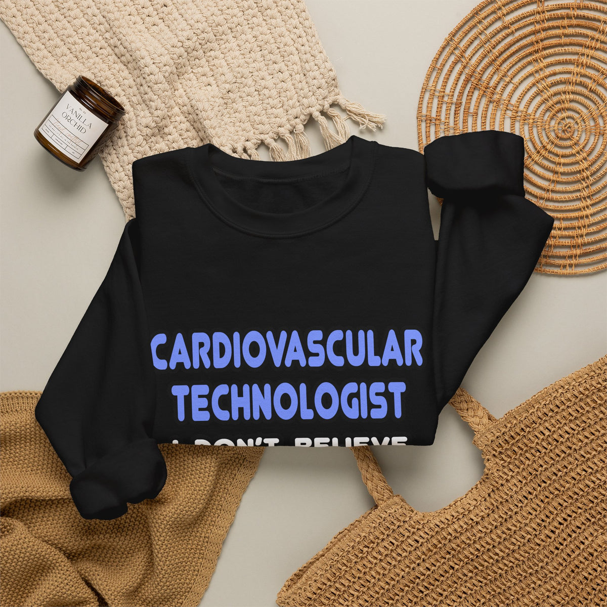 Miracles and Cardiovascular Technologists - Unisex Heavy Blend™ Crewneck Sweatshirt