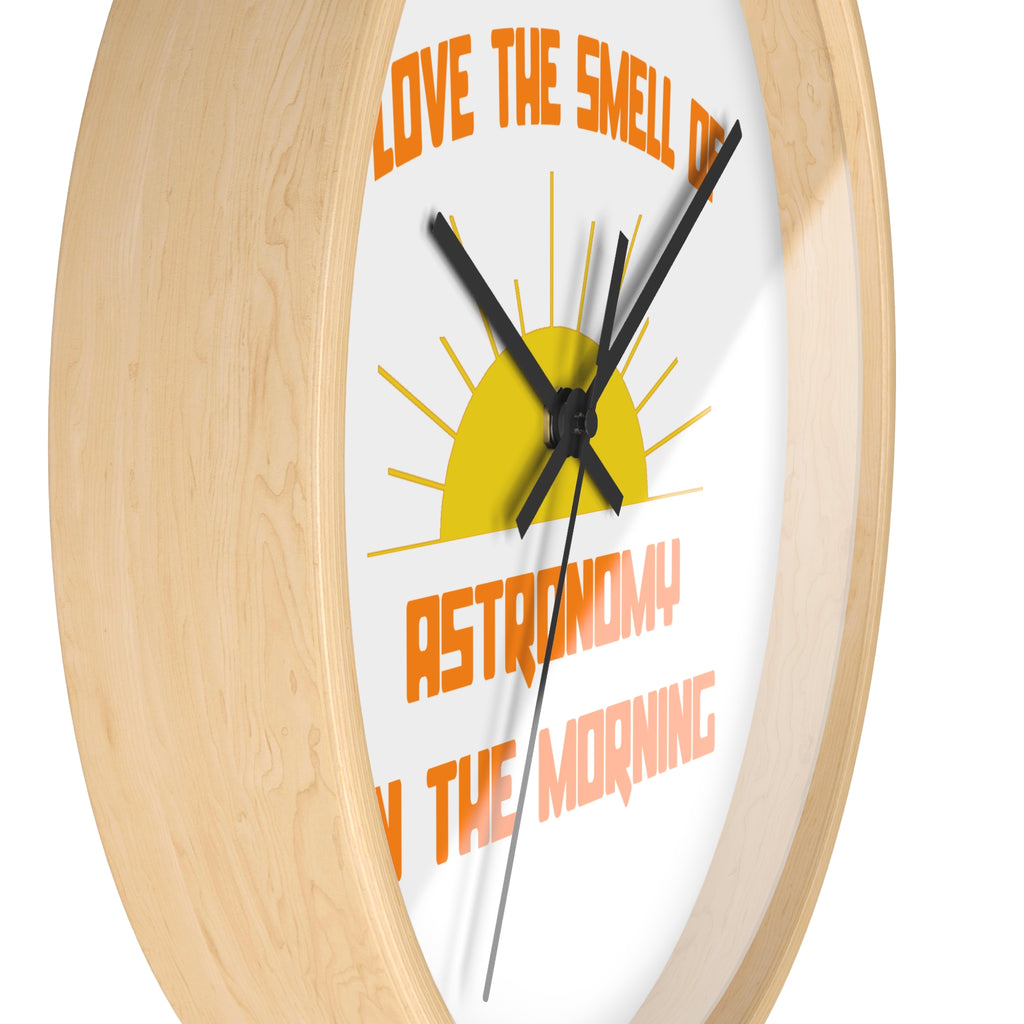 Smell of Astronomy in the Morning - Wall Clock