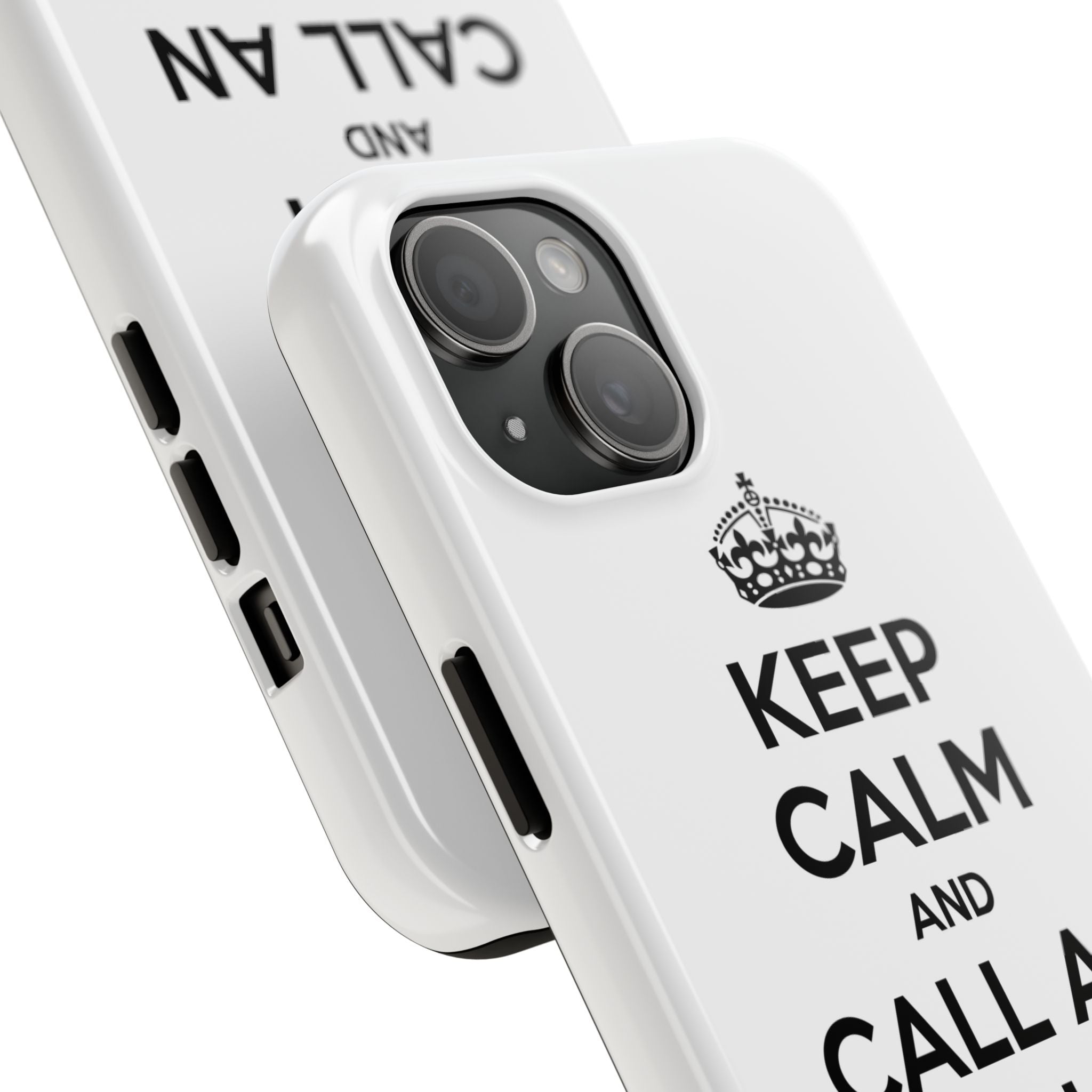Keep Calm and Call an Actuary - Tough Phone Cases
