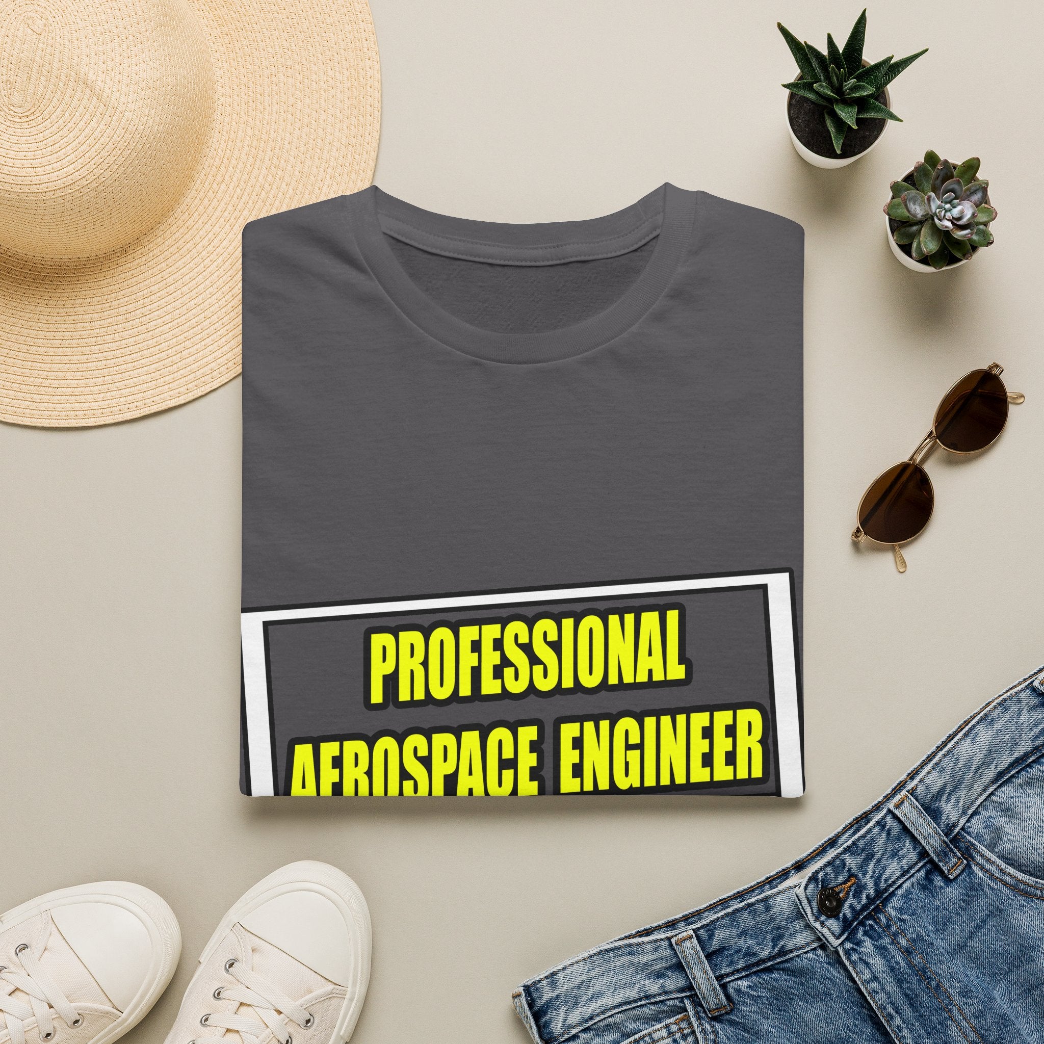 Professional Aerospace Engineer...Joke - Unisex Softstyle T-Shirt