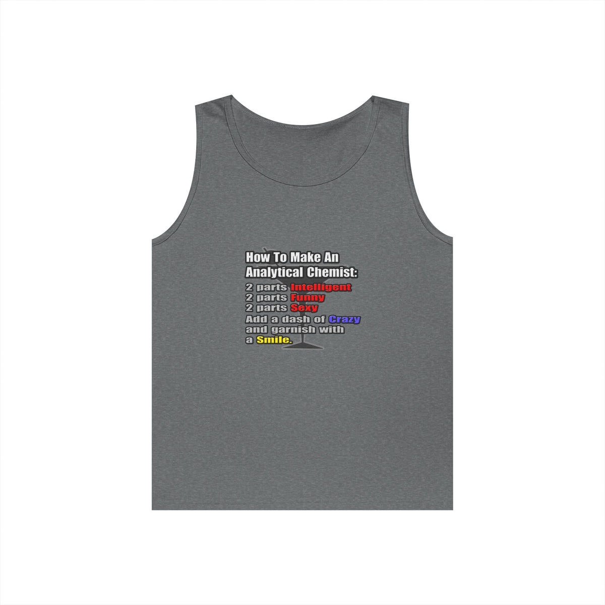 How To Make an Analytical Chemist - Unisex Heavy Cotton Tank Top