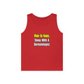 Sleep With a Dermatologist - Unisex Heavy Cotton Tank Top