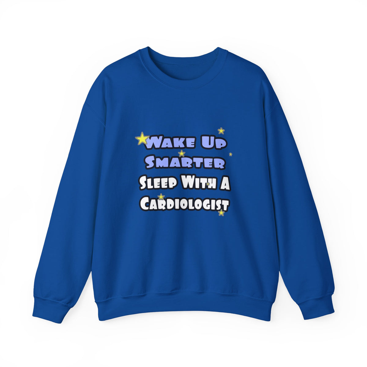 Wake Up Smarter...Sleep With a Cardiologist - Unisex Heavy Blend™ Crewneck Sweatshirt