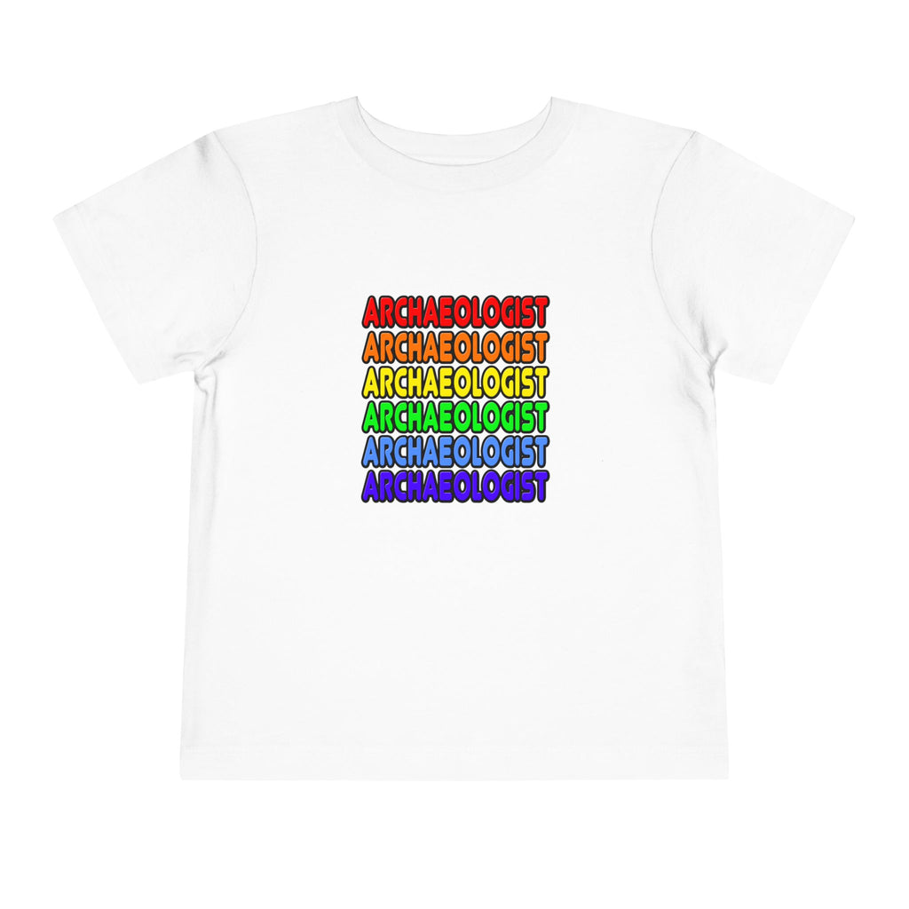 Rainbow Archaeologist - Toddler Short Sleeve Tee