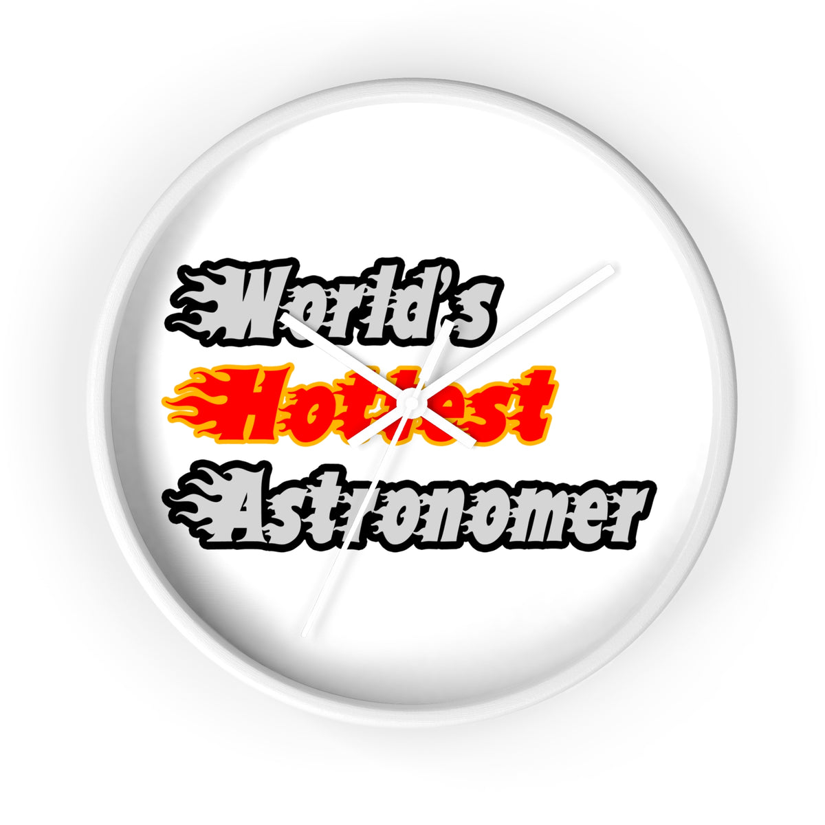 World's Hottest Astronomer - Wall Clock