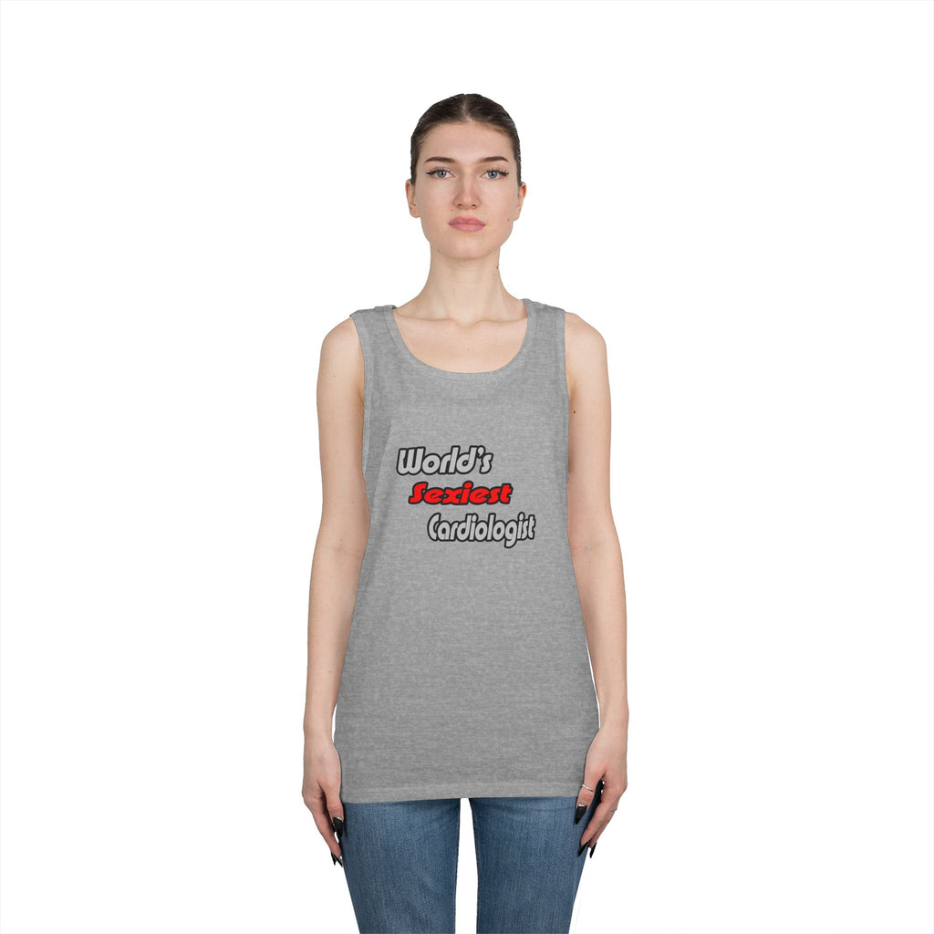 World's Sexiest Cardiologist - Unisex Heavy Cotton Tank Top