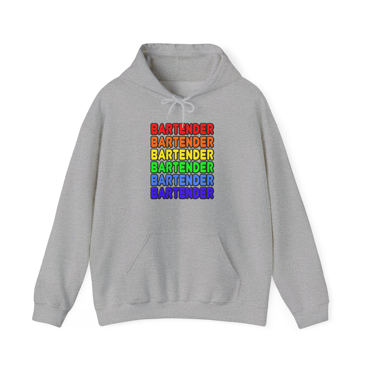 Rainbow Bartender - Unisex Heavy Blend™ Hooded Sweatshirt