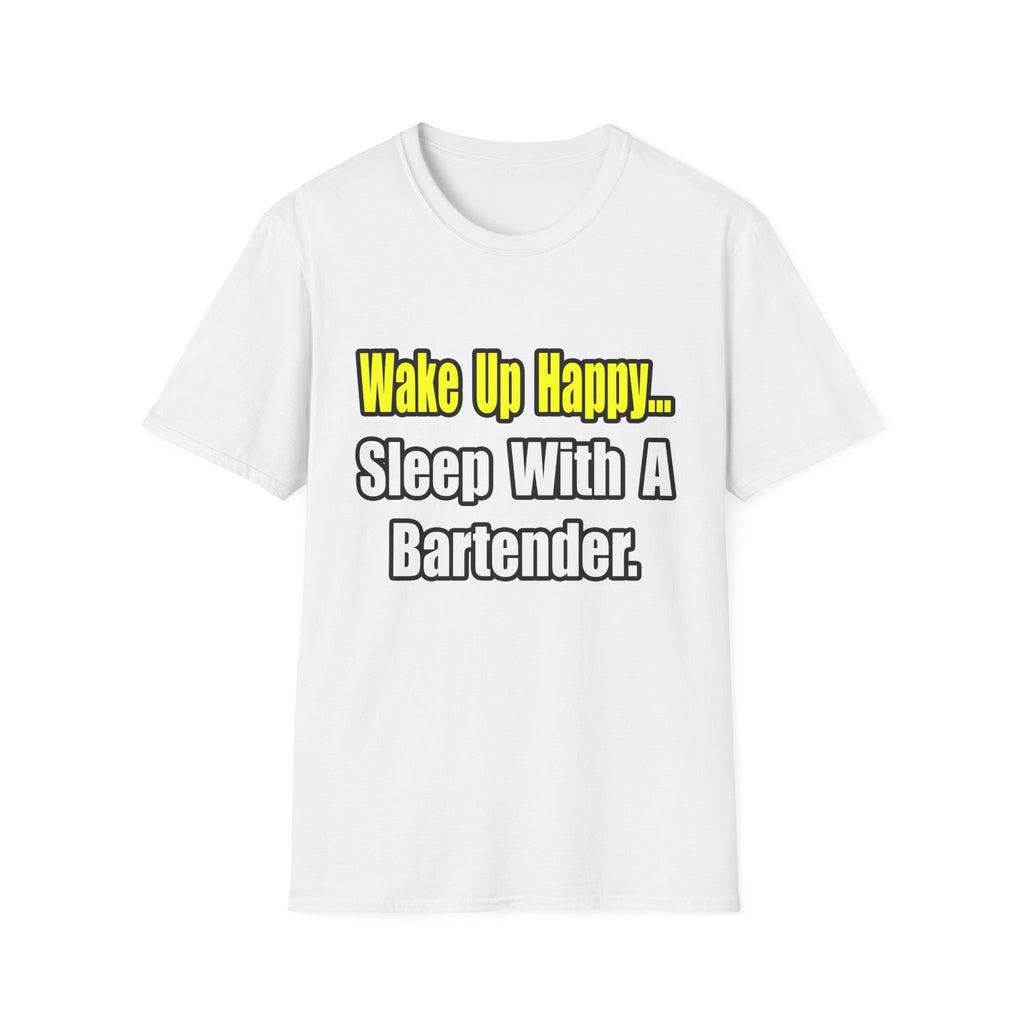 Sleep With a Bartender - Unisex Softstyle T-Shirt