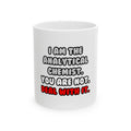 Deal With It ... Funny Analytical Chemist - Ceramic Mug, (11oz, 15oz)