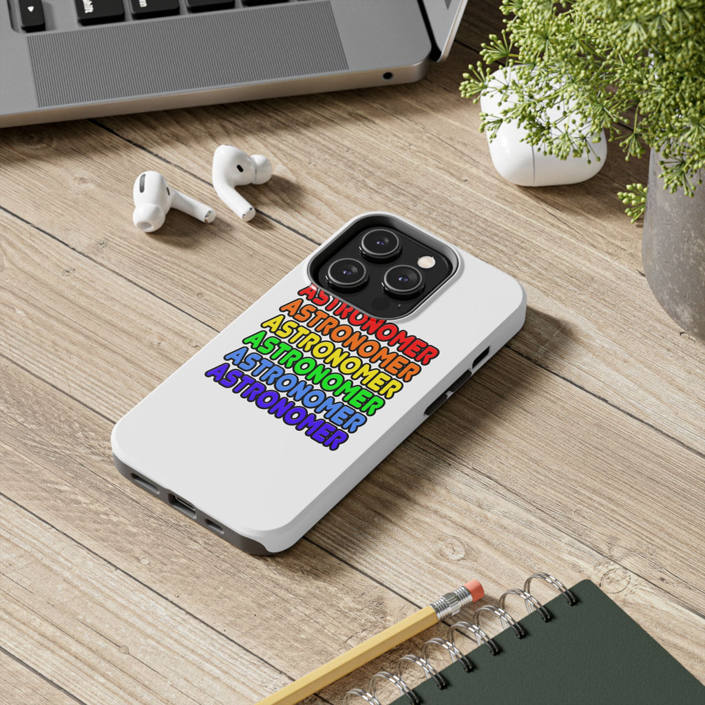 Rainbow Astronomer - Tough Phone Cases