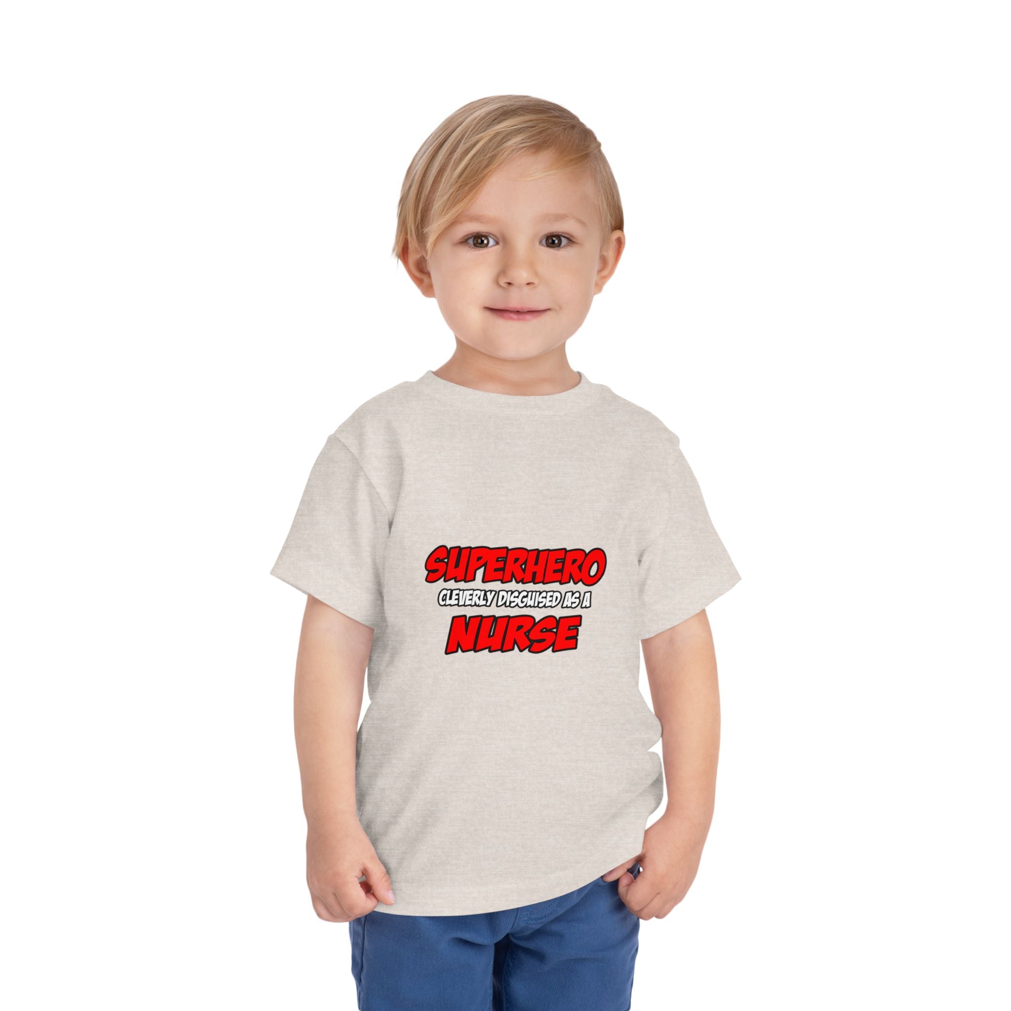 Superhero...Nurse - Toddler Short Sleeve Tee