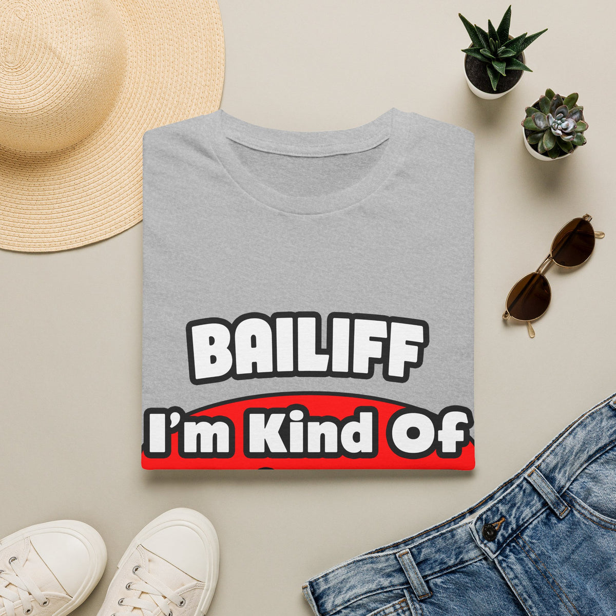 Bailiff ... Big Deal - Unisex Softstyle T-Shirt