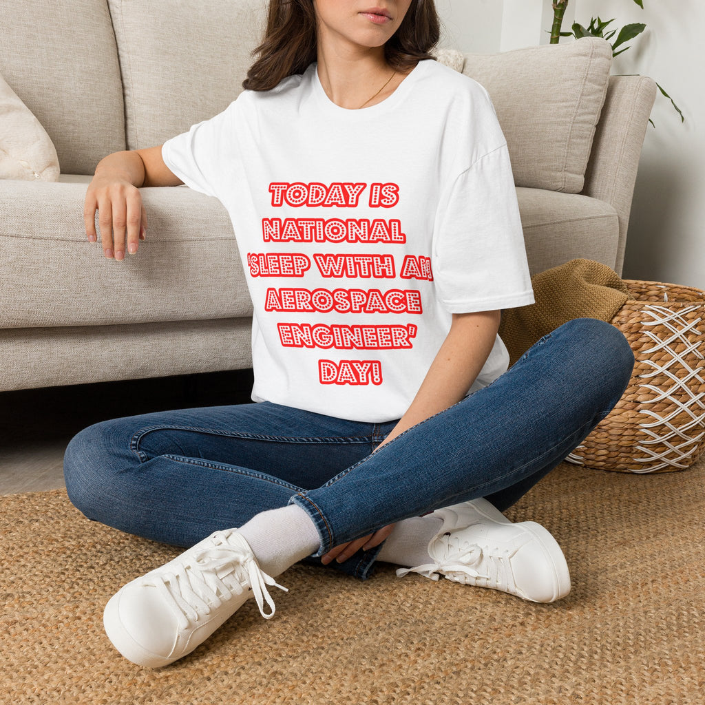 National 'Sleep With an Aerospace Engineer' Day - Unisex Softstyle T-Shirt