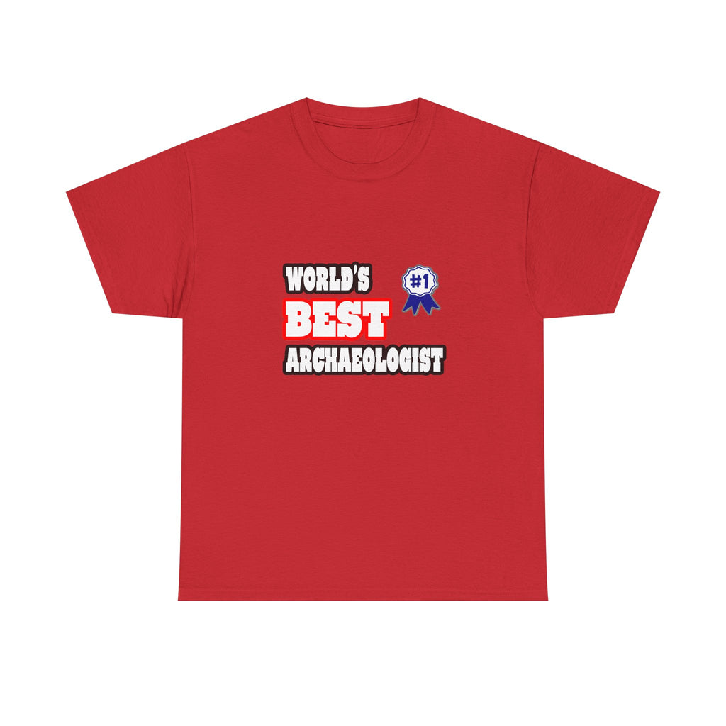 World's Best Archaeologist - Unisex Heavy Cotton Tee