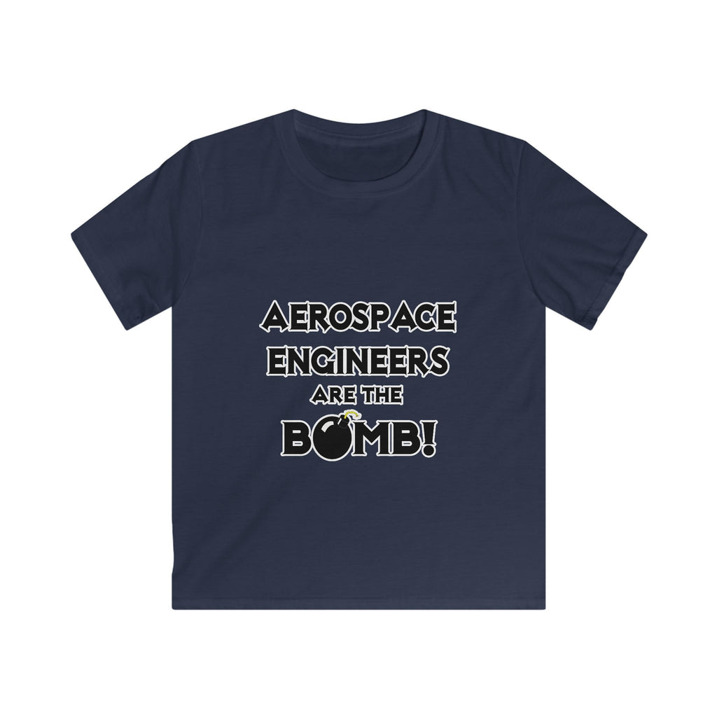 Aerospace Engineers Are The Bomb! - Kids Softstyle Tee