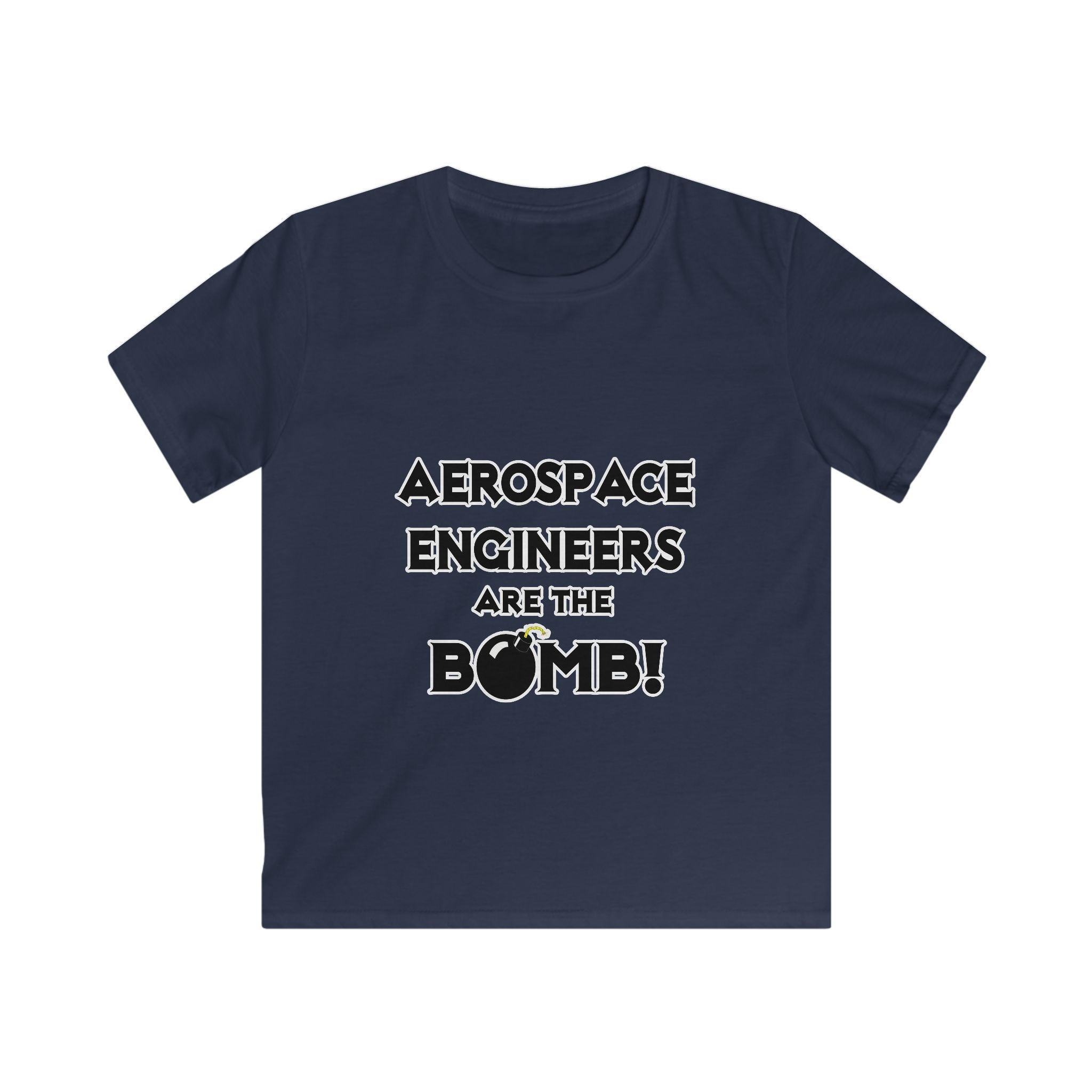 Aerospace Engineers Are The Bomb! - Kids Softstyle Tee