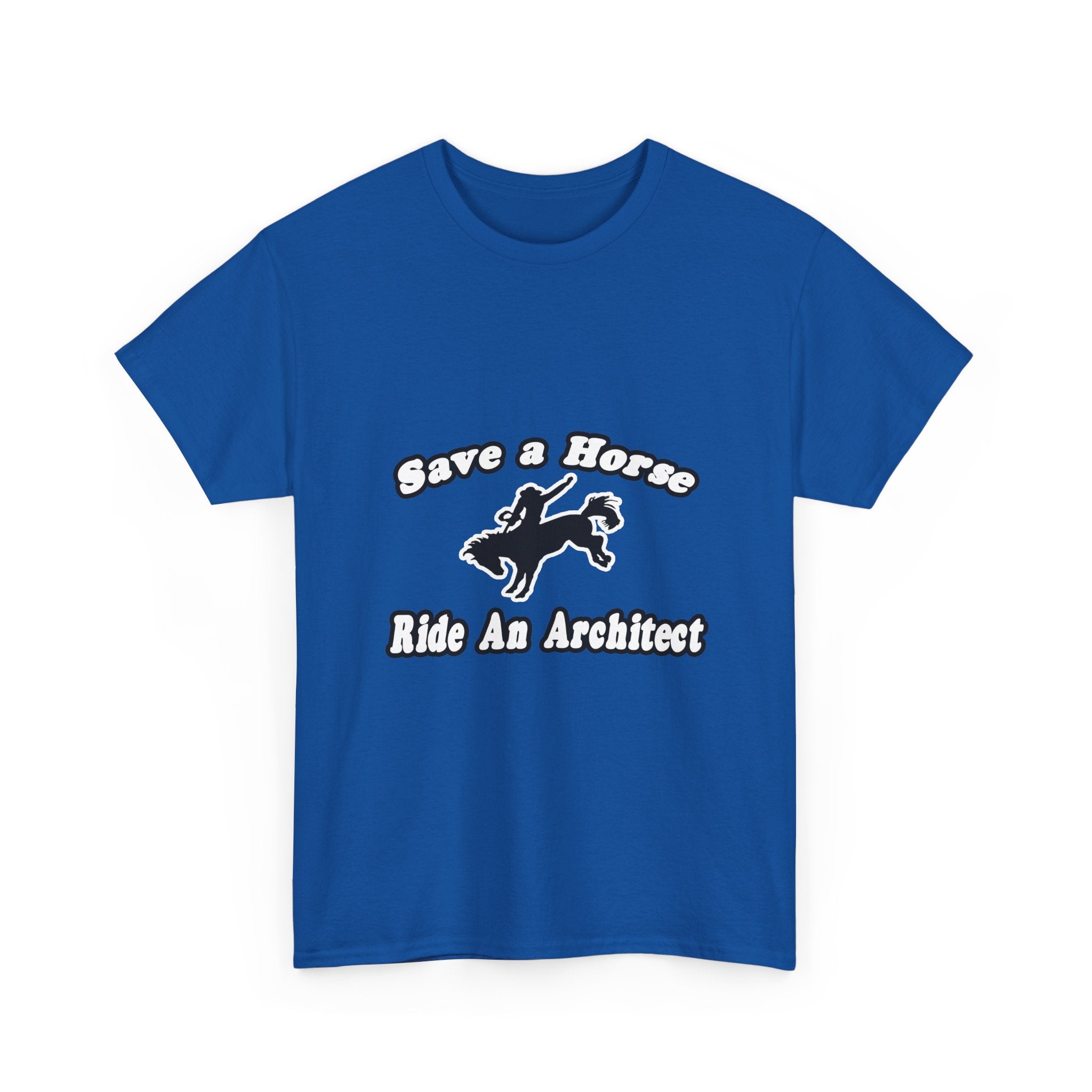 Save Horse, Ride Architect - Unisex Heavy Cotton Tee