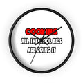 Funny Chef Shirts and Gifts - Wall Clock