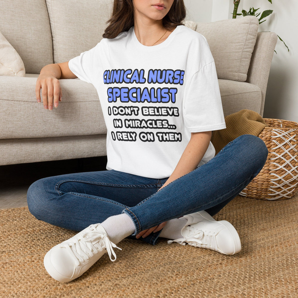 Miracles and Clinical Nurse Specialists - Unisex Softstyle T-Shirt
