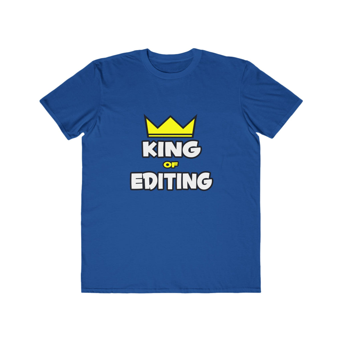 King of Editing - Men's Lightweight Fashion Tee