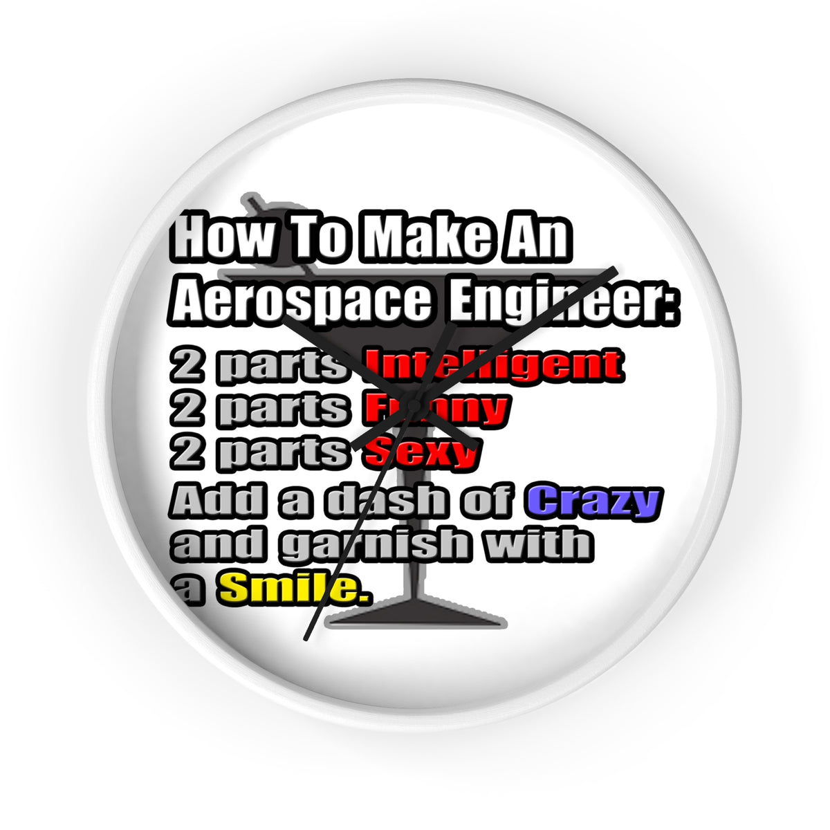 How To Make an Aerospace Engineer - Wall Clock