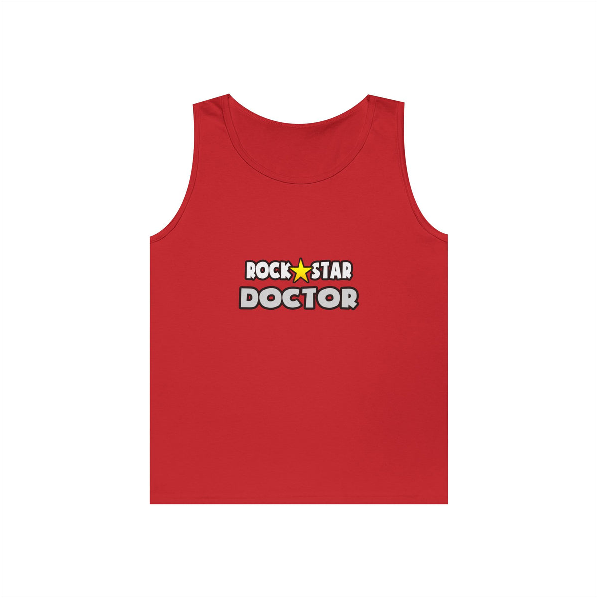 Rock Star Doctor (2) - Unisex Heavy Cotton Tank Top