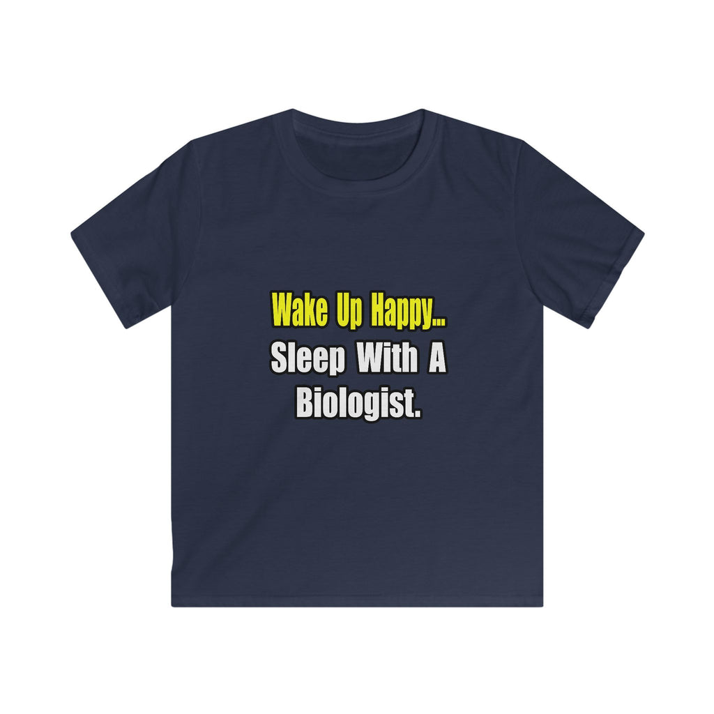 Sleep With Biologist - Kids Softstyle Tee