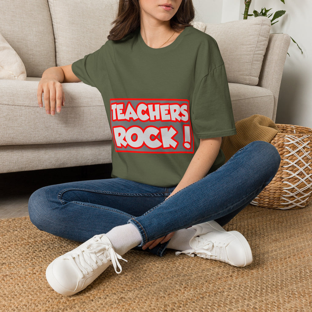Teachers Rock! - Unisex Softstyle T-Shirt
