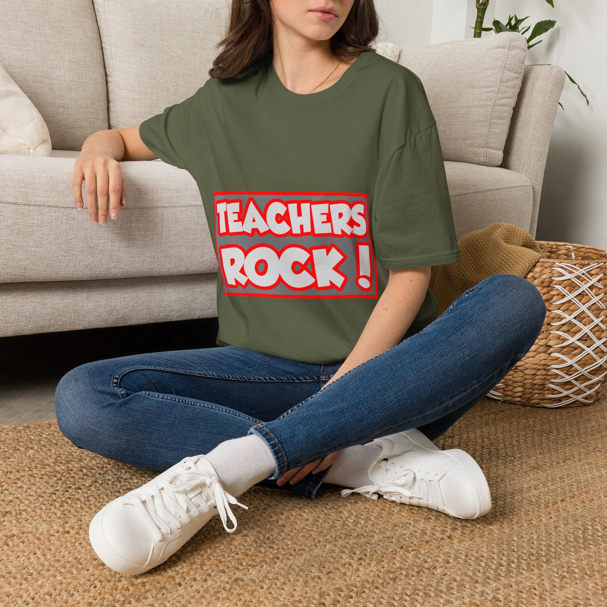 Teachers Rock! - Unisex Softstyle T-Shirt