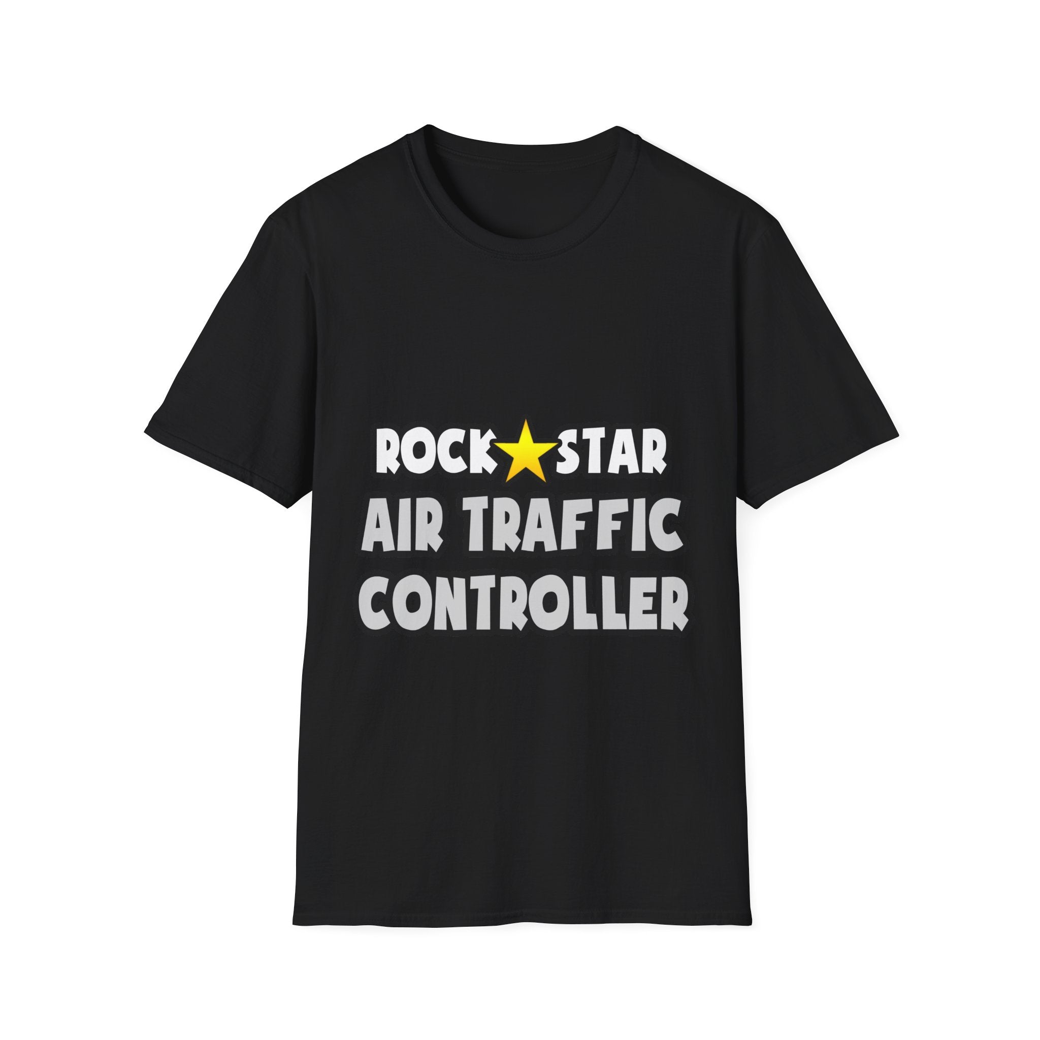 Rock Star Air Traffic Controller - Unisex Softstyle T-Shirt
