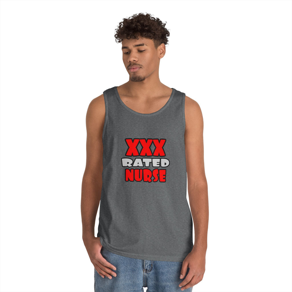 XXX Rated Nurse - Unisex Heavy Cotton Tank Top