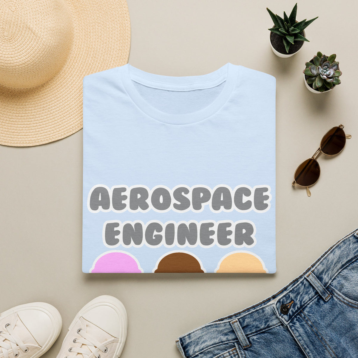 Aerospace Engineer ... Will Work For Ice Cream - Unisex Softstyle T-Shirt