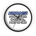 Miracles and Audiologists - Wall Clock