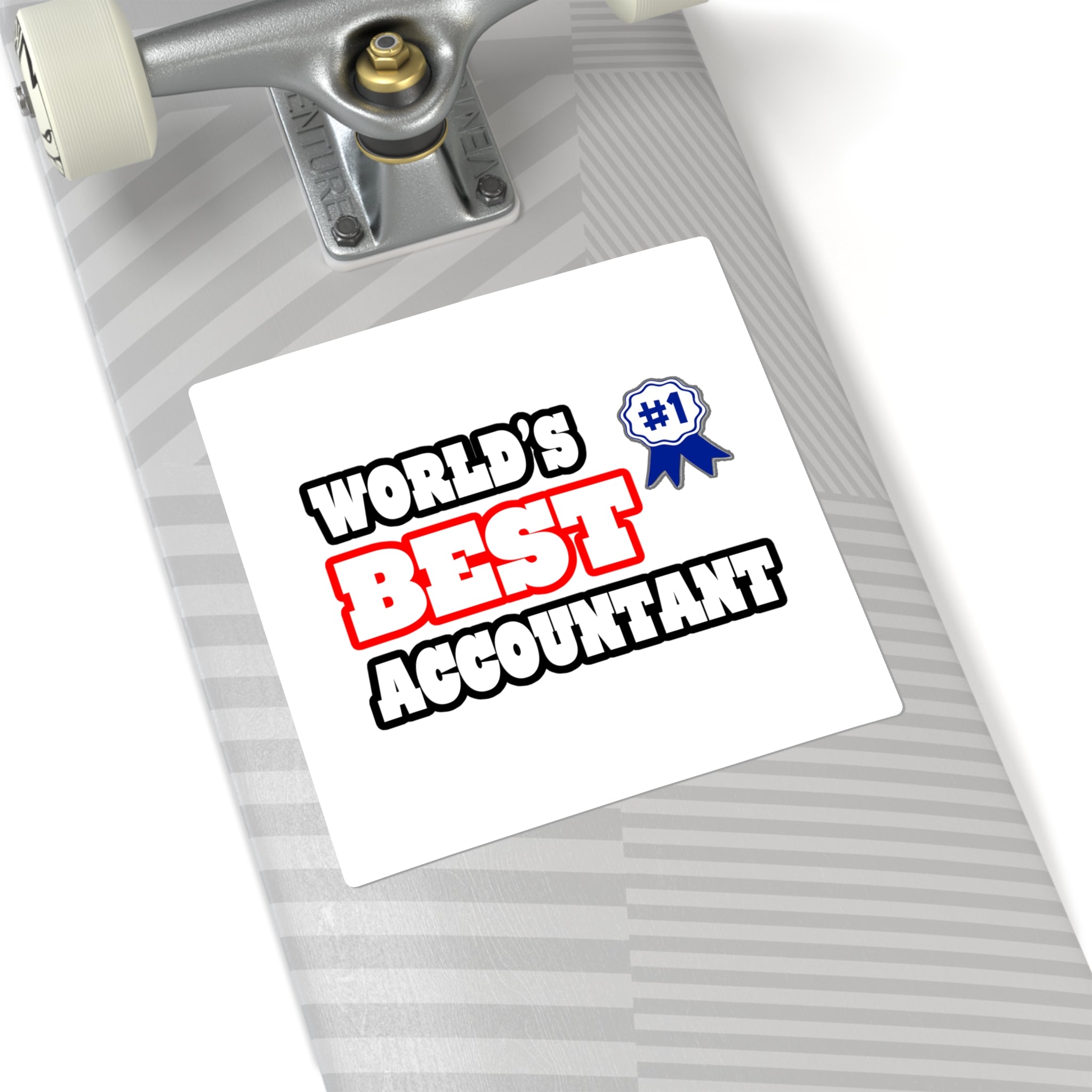 World's Best Accountant - Square Stickers