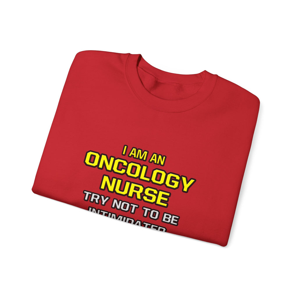 Oncology Nurse...Superior Intelligence - Unisex Heavy Blend™ Crewneck Sweatshirt