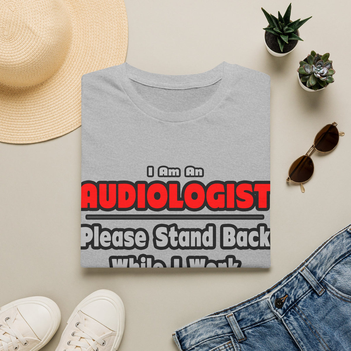 Audiologist ... Stand Back ... Work My Magic - Unisex Softstyle T-Shirt