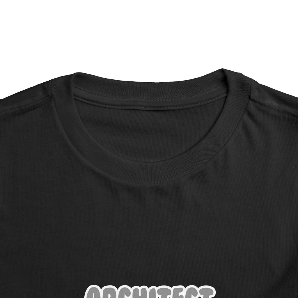 Architect ... Will Work For Ice Cream - Toddler Short Sleeve Tee