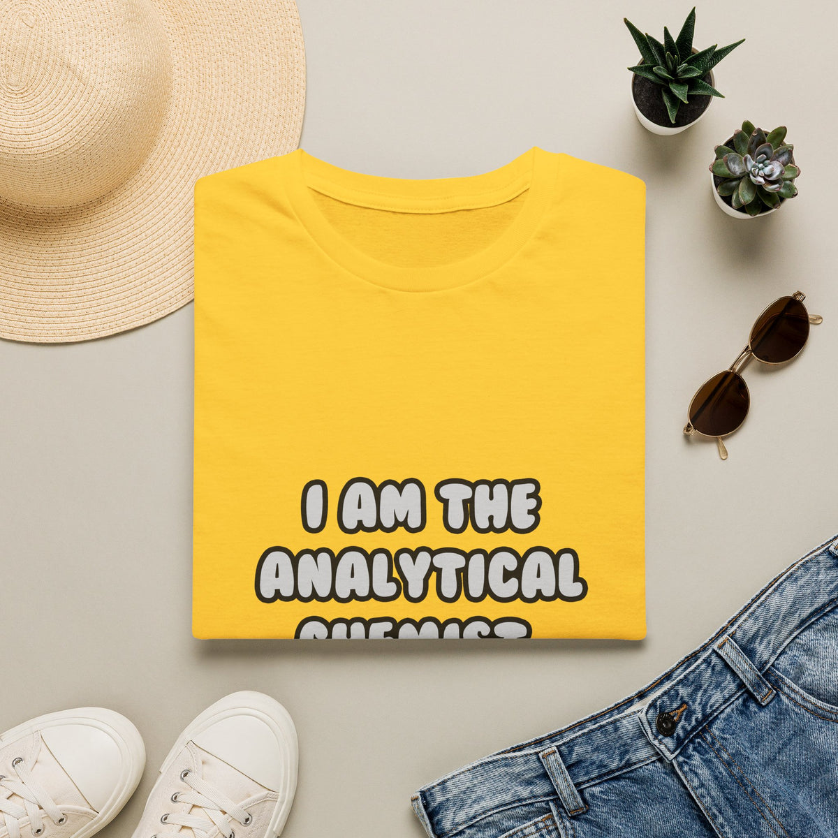 Deal With It ... Funny Analytical Chemist - Unisex Softstyle T-Shirt