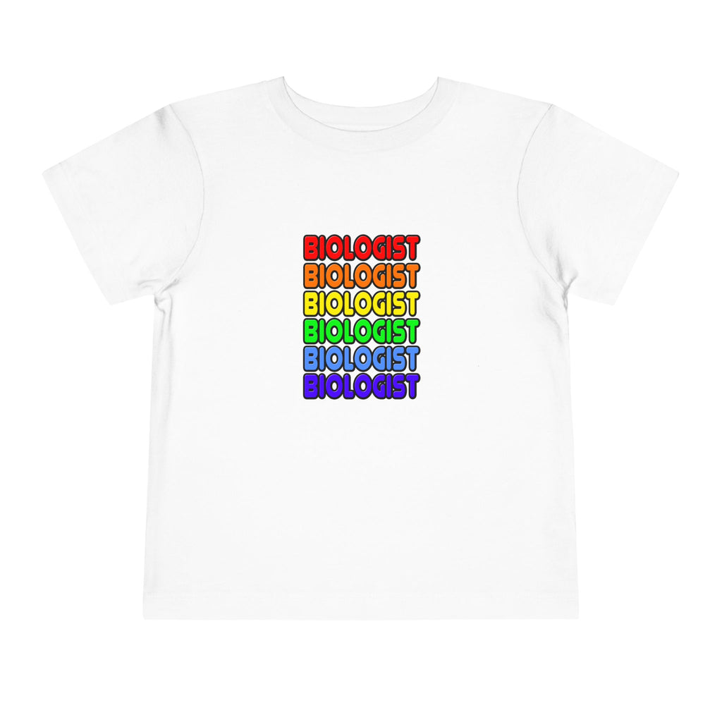 Rainbow Biologist - Toddler Short Sleeve Tee