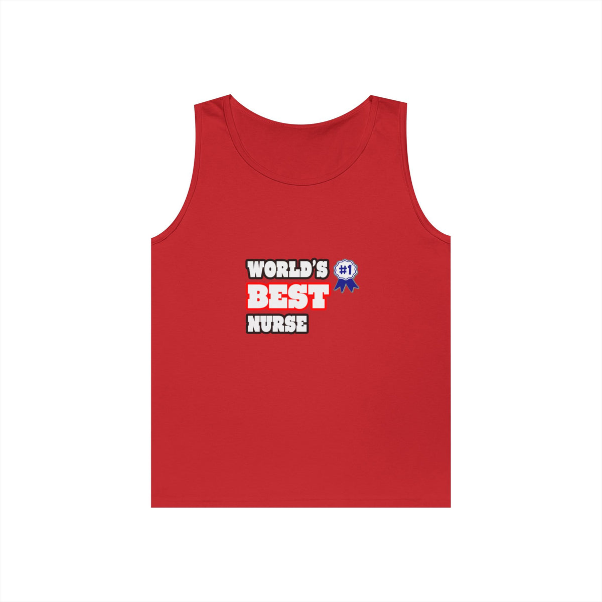World's Best Nurse - Unisex Heavy Cotton Tank Top