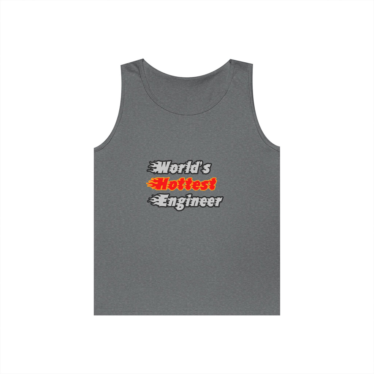World's Hottest Engineer - Unisex Heavy Cotton Tank Top