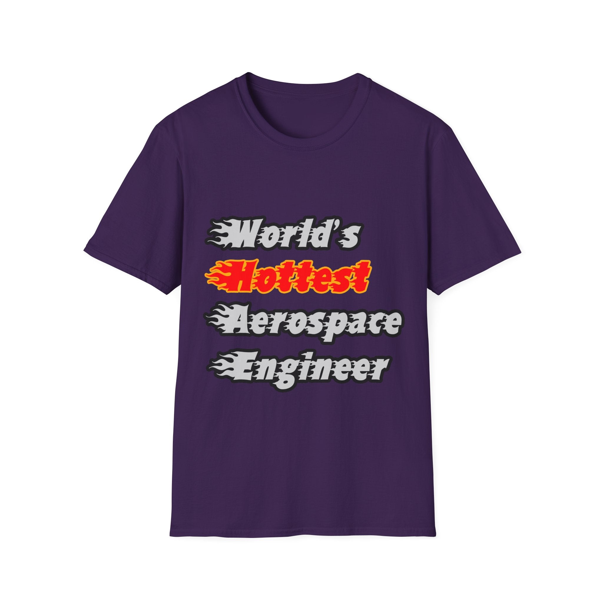 World's Hottest Aerospace Engineer - Unisex Softstyle T-Shirt